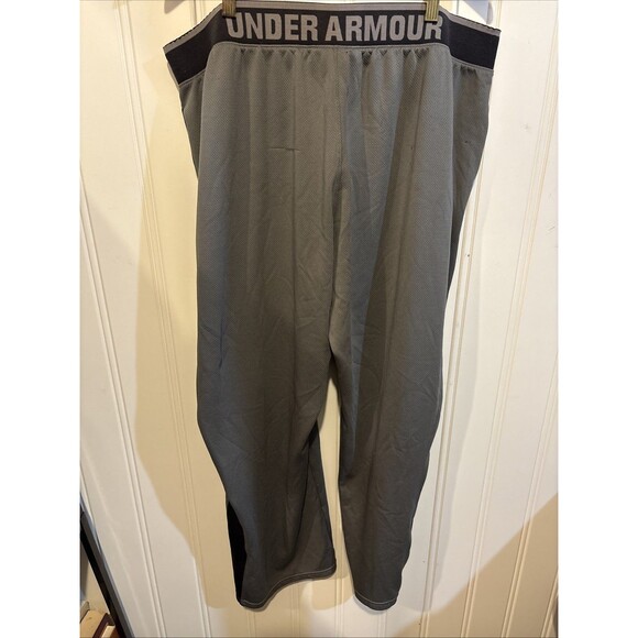 Lot of 2 Under Armour Workout Pants Lightweight Gray & Black 3XL Blue & Gray 2XL - Picture 9 of 12